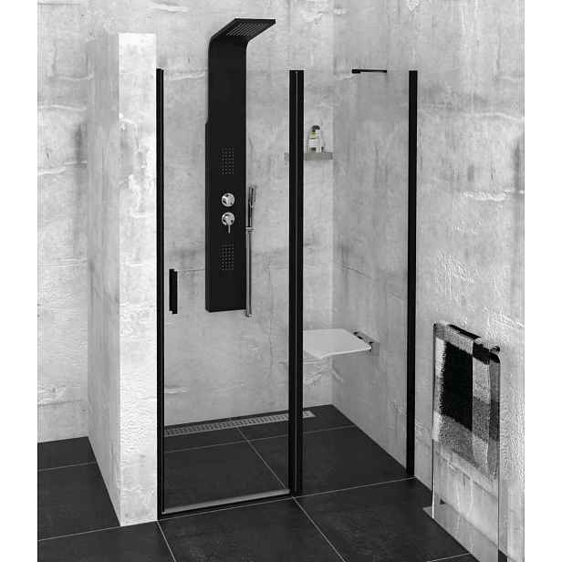 Sprchové dveře 140x200 cm Polysan Zoom chrom lesklý ZL1314B