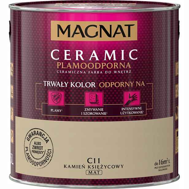 Barva Magnat Ceramic 2,5L C11 Měsíční Kámen