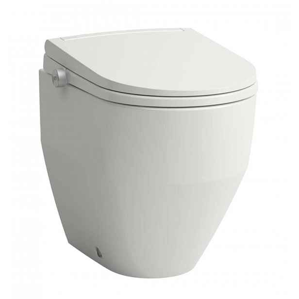 Laufen Cleanet Pro Lite - Stojící elektronický bidet s keramikou, vario odpad, Rimless, SoftClose, bílá H617890000S002