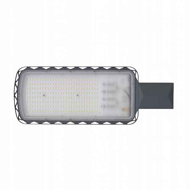Led pouliční lampa Průmyslové silniční svítidlo 150W 16200lm 6500K IP65 Šedá