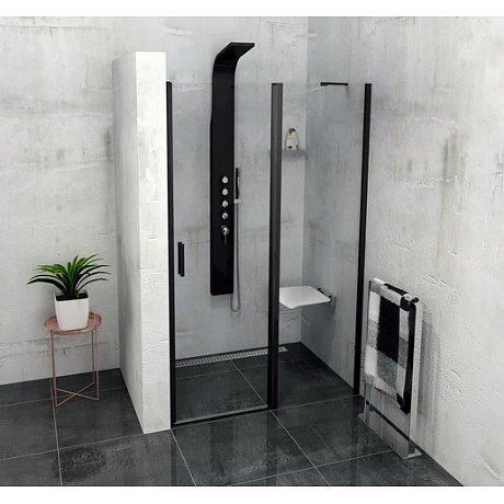 Sprchové dveře 140x200 cm Polysan Zoom chrom lesklý ZL1314B