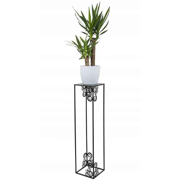 Stojící květinový záhon 80 cm Kov, dekorativní, stylový