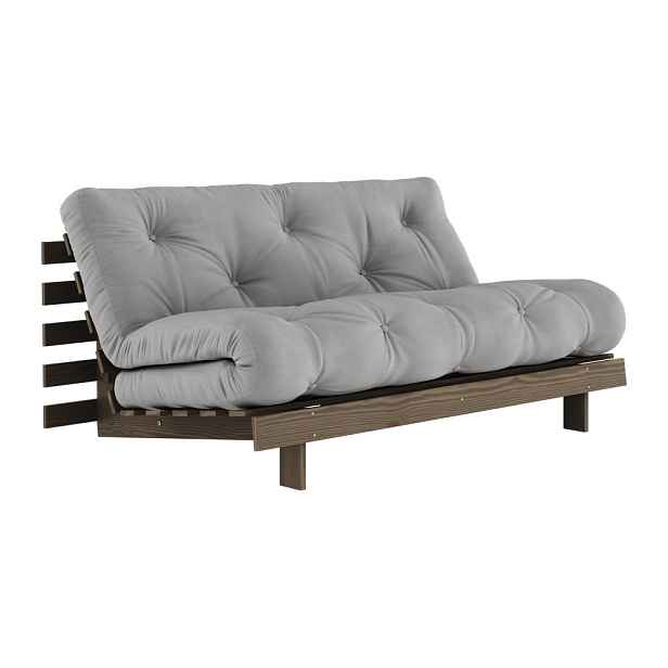 Šedá rozkládací pohovka 160 cm Roots – Karup Design