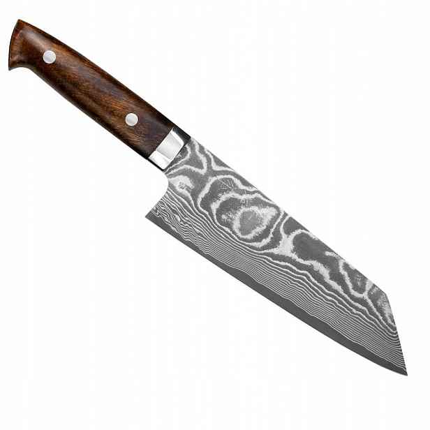 Takeshi Saji Iw Ručně kovaný VG-10 japonský Nůž Bunka šéfkuchaře 17 cm