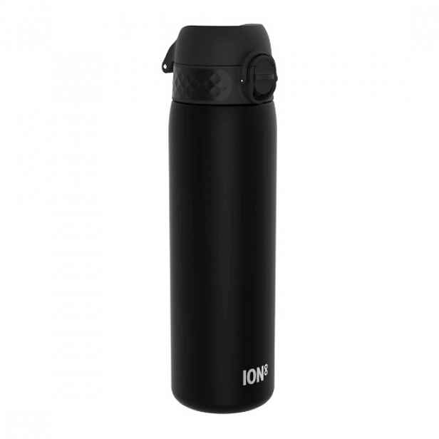 Slim láhev na vodu, recyclon, 500ml, černá - Ion8