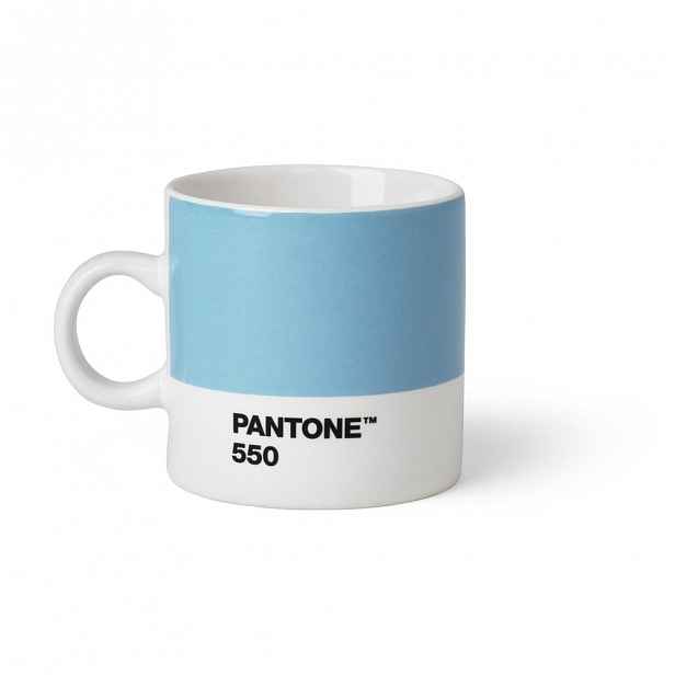 Světle modrý hrnek Pantone Espresso, 120 ml