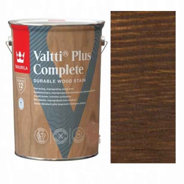 Tikkurila Valtti Plus Complete 5L Tmavé Palisandrové Dřevo