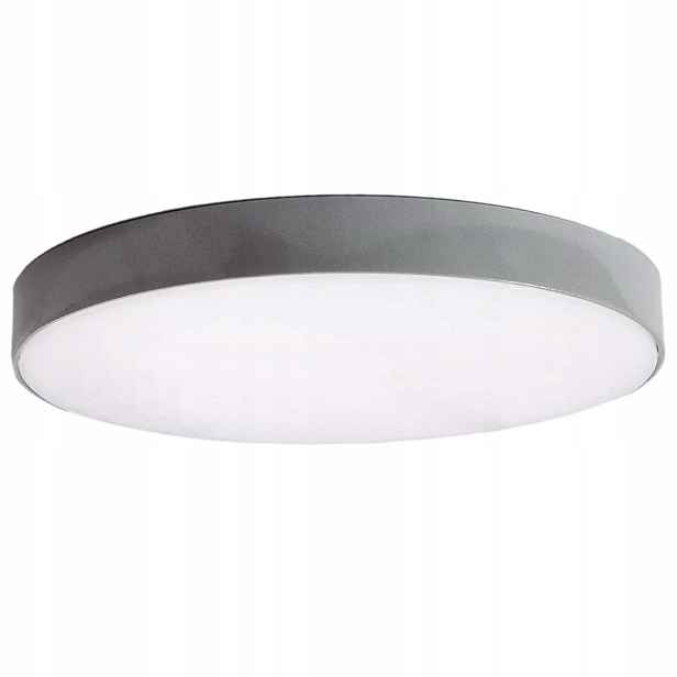 Stropní Svítidlo šedý kulatý 18 cm koupelnový IP44 Abruzzo