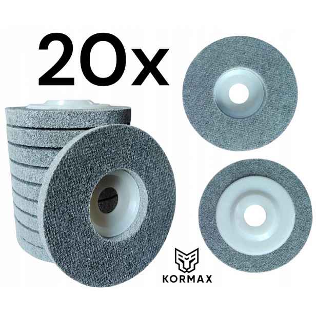 Slisovaná netkaná textilie 125 mm 125 x 12 x 22 mm tvrdost Hard 12P/U8 Kormax