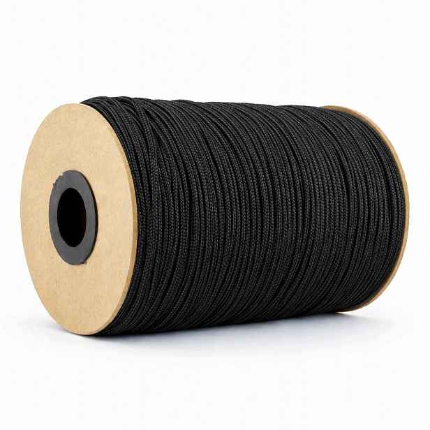 Polypropylenové lano Pp 6 mm × 100 m černé