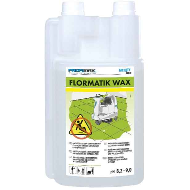 Profimax, Profibasic PROFIMAX Flormatik WAX - protiskluzový a antistatický na strojní čistění podlah 1 L