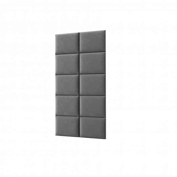 Set panelů na zeď 100x200 VALERIO - šedý
