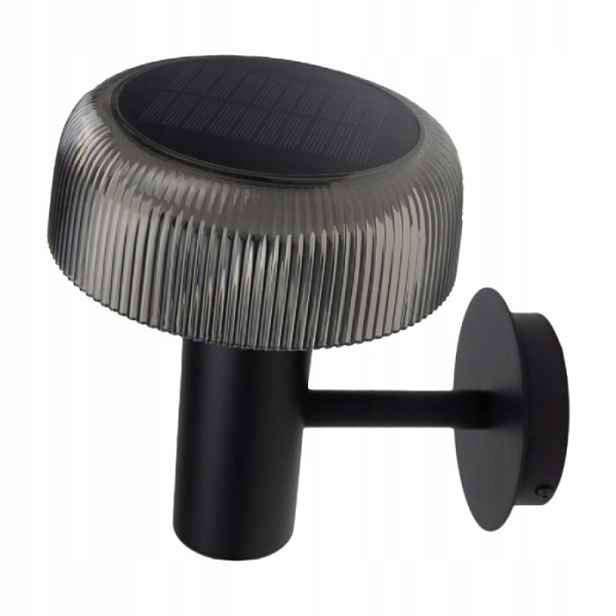 Ecolight Solární lampa 2,5W 2v1 Usb-c IP44 černá