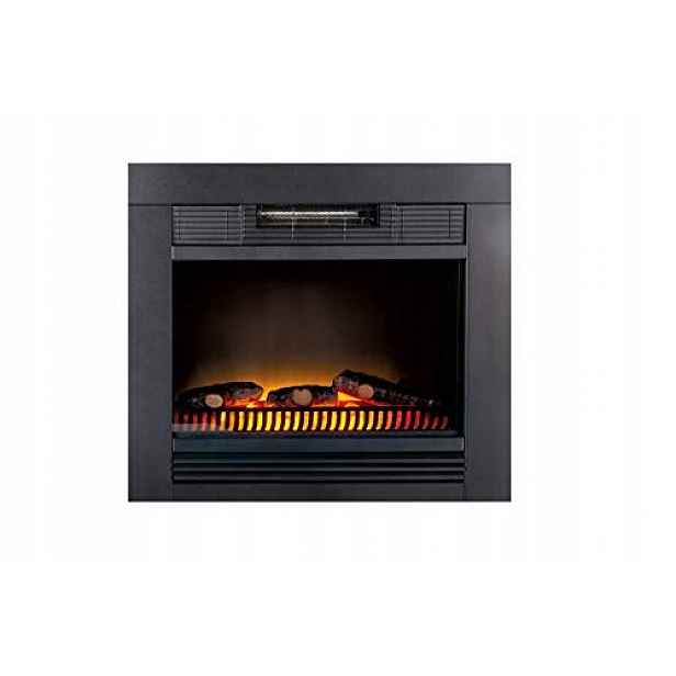 Elektrický Krb K Zabudování S Funkcí Topení Classic Fire Černý