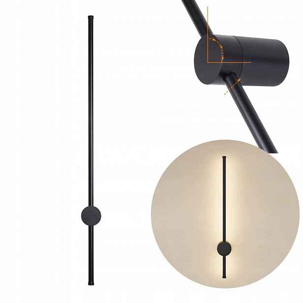 Moderní Dlouhá Nástěnná Lampa S Led Svítidlem 60 CM