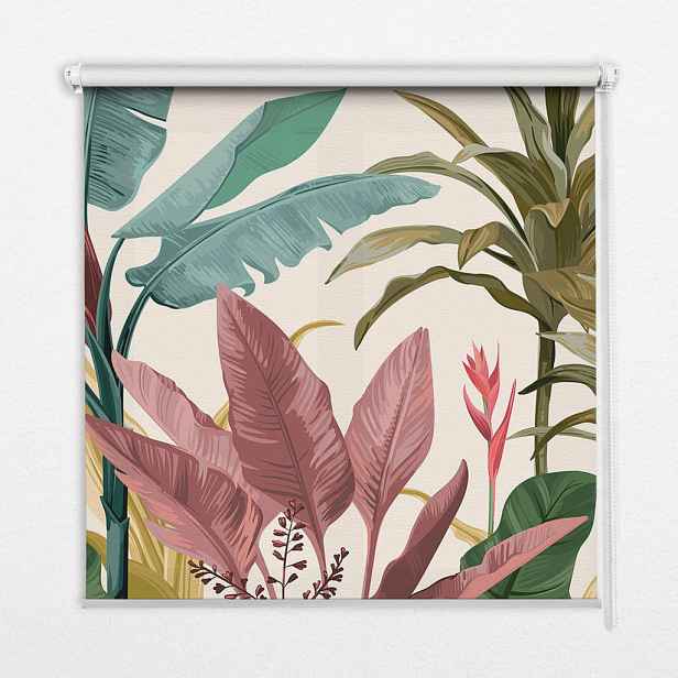 TULUP VNITŘNÍ roleta - okenní roleta - roleta - 60x140 cm - Barevné listí