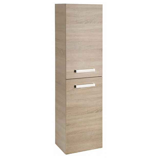 Aqualine Vega - Skříňka vysoká, 40x150x31 cm, dub platin VG960