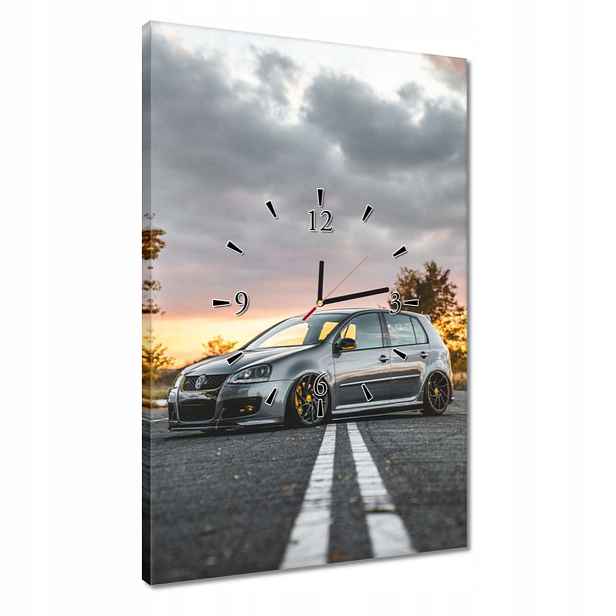 Hodiny 40x60 Volkswagen Golf