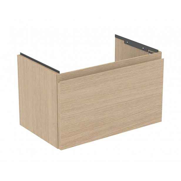 Ideal Standard Finesse - Umyvadlová skříňka, 60x38x37 cm, 1 zásuvka, bílý dub E3376US