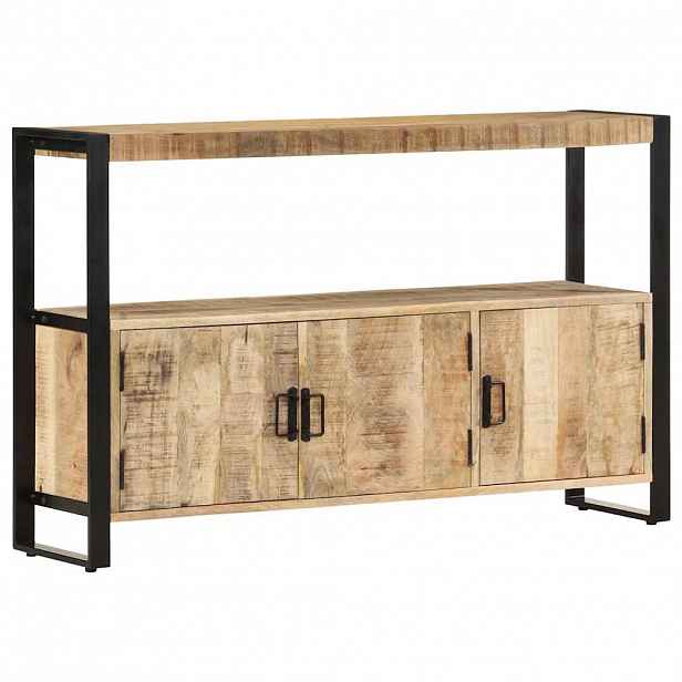 vidaXL Odkládací skříňka 120 x 30 x 75 cm masivní mangovníkové dřevo