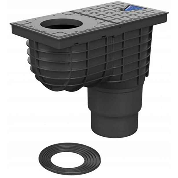 lapač střešních vod univerzální Lsvu Dn 125/110mm Ph Čer
