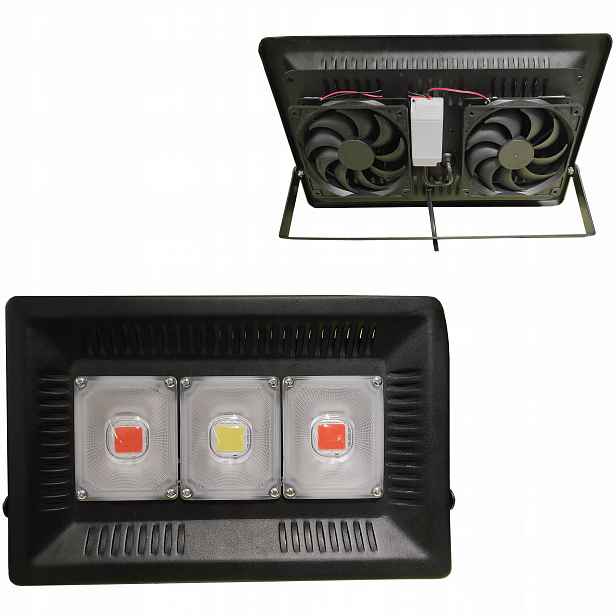 Panel, Led Lampa Grow Cob 150W Pro Pěstování Rostlin 1X Bílá 2X Full Spectrum