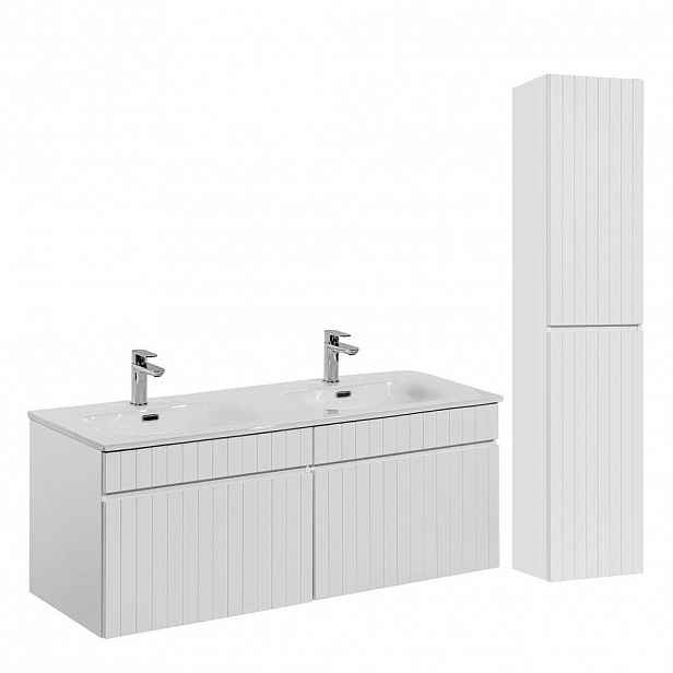 Petits-meubles KOUPELNOVÝ NÁBYTEK 120cm Zelie 2er-Set Bílá