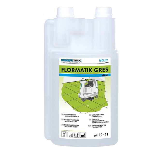 Profimax, Profibasic PROFIMAX Flormatik Gres Alkali zásaditý prostředek na strojní čistění dlažby 1 L