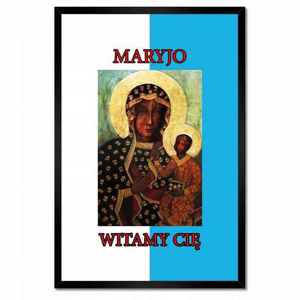 Plakáty v rámu 40x60 Maria Vítám tě Maria
