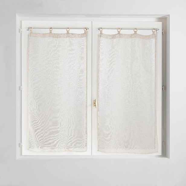 Béžové záclony v sadě 2 ks 60x120 cm Minalisa – douceur d'intérieur