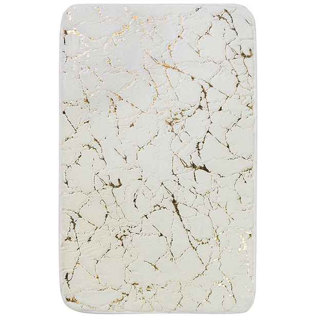 Koupelnová předložka Rabbit shine - ivory, 60x100, bílá, koupelna, BO-MA