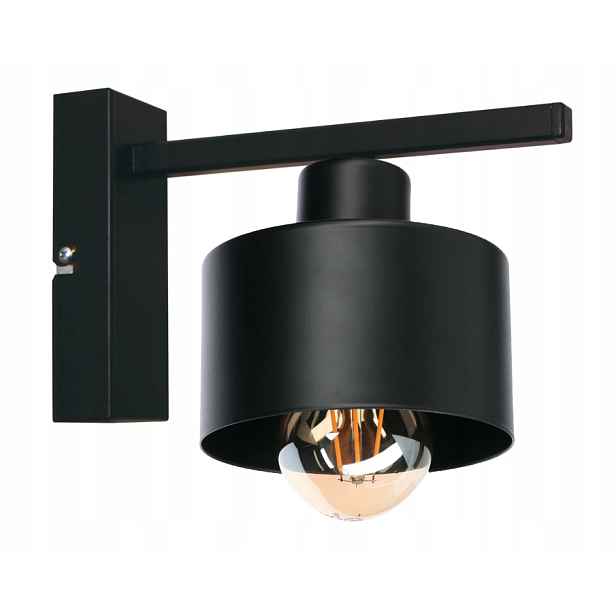 Nástěnná nástěnná lampa Loft černá bílá nástěnná svítidla Led