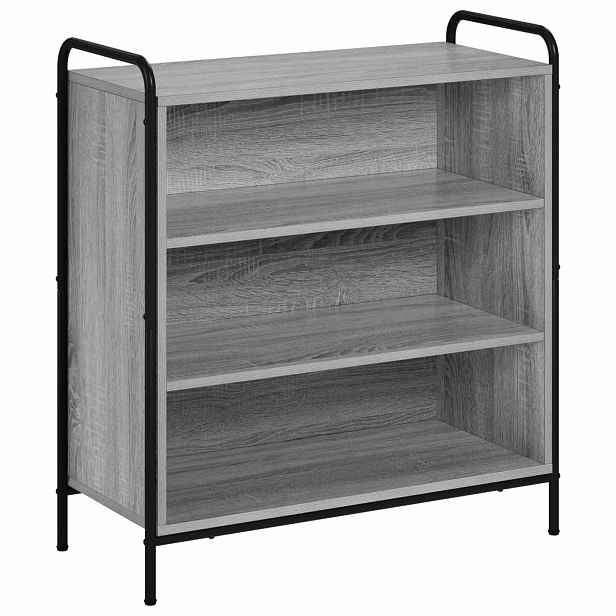 vidaXL Servírovací skříň Šedý Sonoma 97 x 33 x 81 cm Kompozitní dřevo