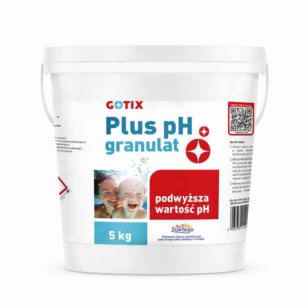 Ph Plus Granulát pro zvýšení Ph v bazénu Bazénová chemie Ph Plus 5 kg