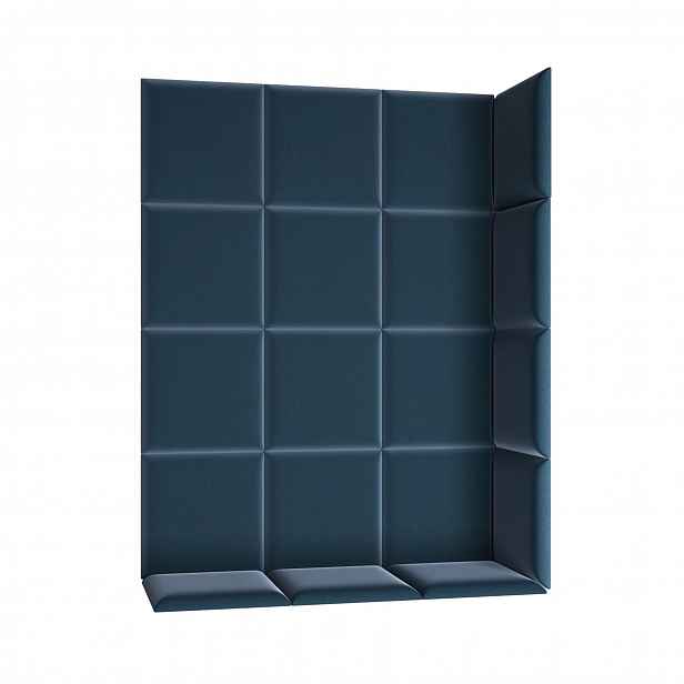 Set panelů na zeď 120x60 VALERIO - světle modrý