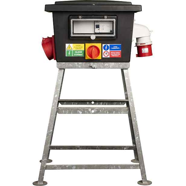 Rozvaděč staveništní Erocomm HP311/FI/P/ČERNÝ