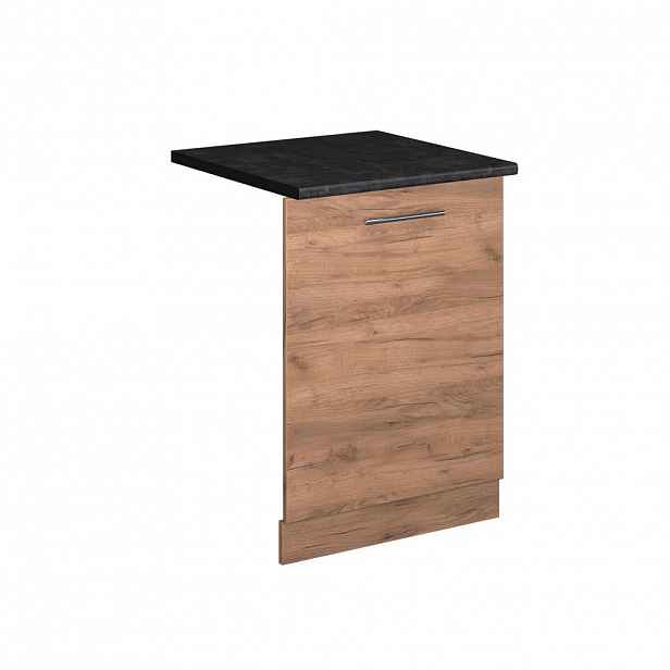 Vicco ČELNÍ PANEL MYČKY Fame-Line Zlatý mocný dub 60 cm , PD Antracit
