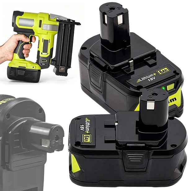 2KS Náhradní Baterie Akumulátor 18V 6AH Baterie Pro Ryobi Ryobi BPL-1815