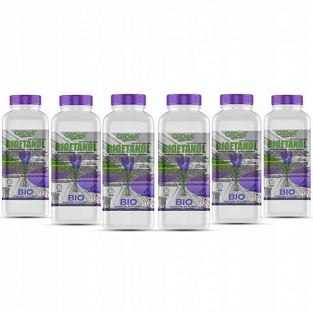 Bioetanol do krbu 6x 1L vůně levandule biopalivo
