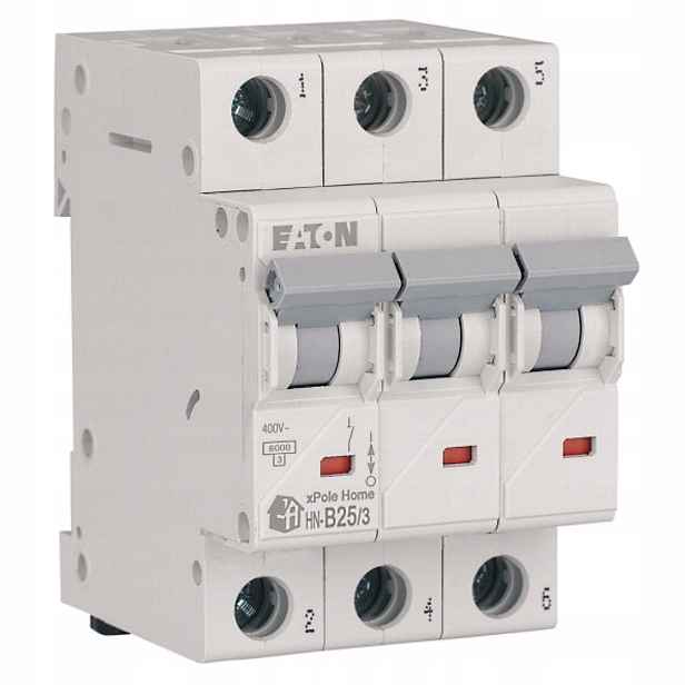 Eaton Nadproudový Vypínač B 25A 3 Pól HN-B25/3 194883