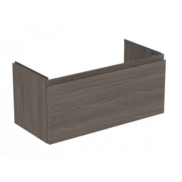 Ideal Standard Finesse - Umyvadlová skříňka, 80x38x37 cm, 1 zásuvka, Dark Elm E3377UR
