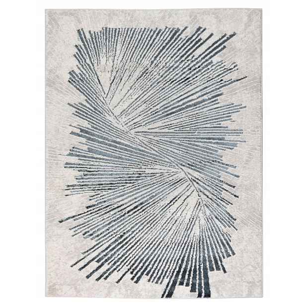 Koberec 120 x 160 cm Měkký dekorativní Premium Abstraktní černý
