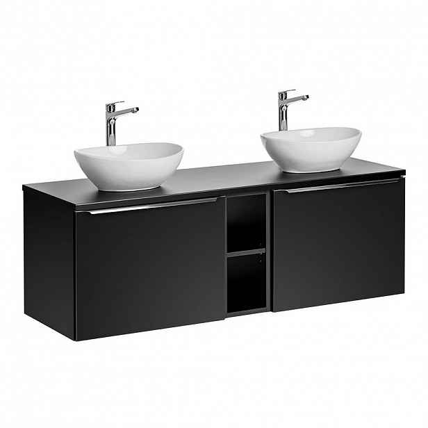 Petits-meubles DVOJUMYVADLO 140cm Eros Černá