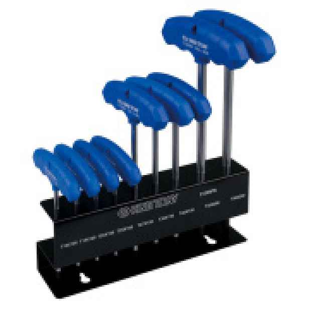 Sada T klíčů s rukojetí Torx T10-T50 King Tony 9 ks 21309PR