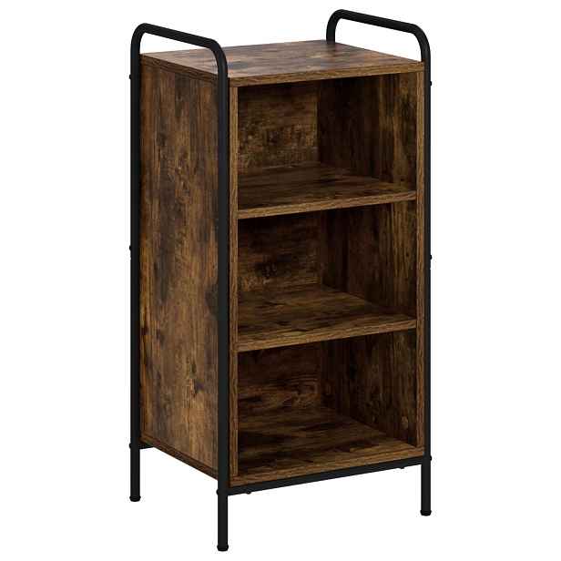 vidaXL Servírovací skříň Kouřový dub 97 x 33 x 81 cm Kompozitní dřevo