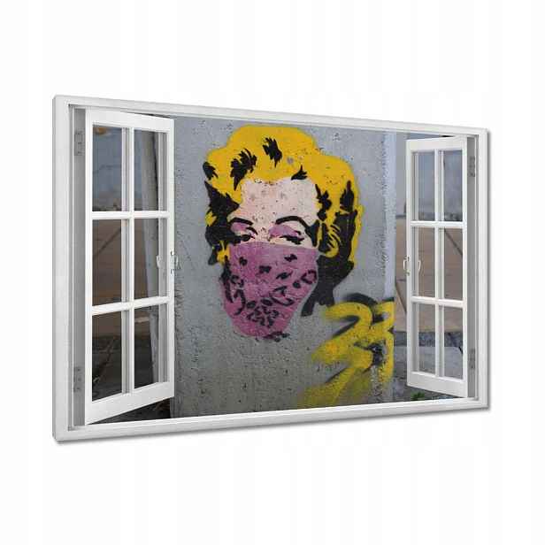 Obrazy 90x60 Graffiti Pouliční umění