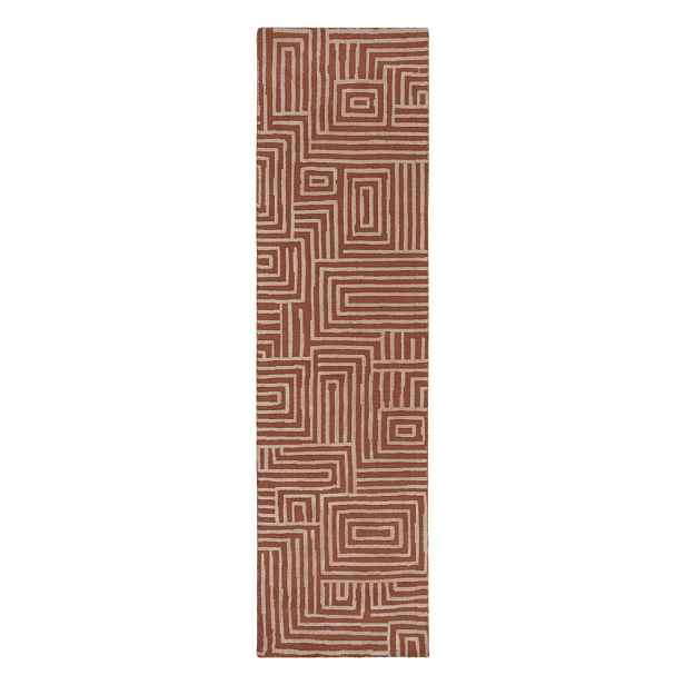 Běhoun v terakotové barvě 80x300 cm Kylo – Flair Rugs