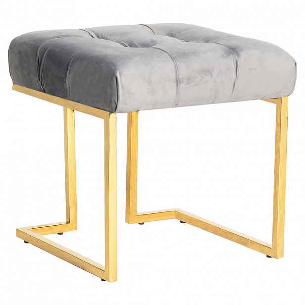 TABURET, kov, plast, 48/48/48 cm