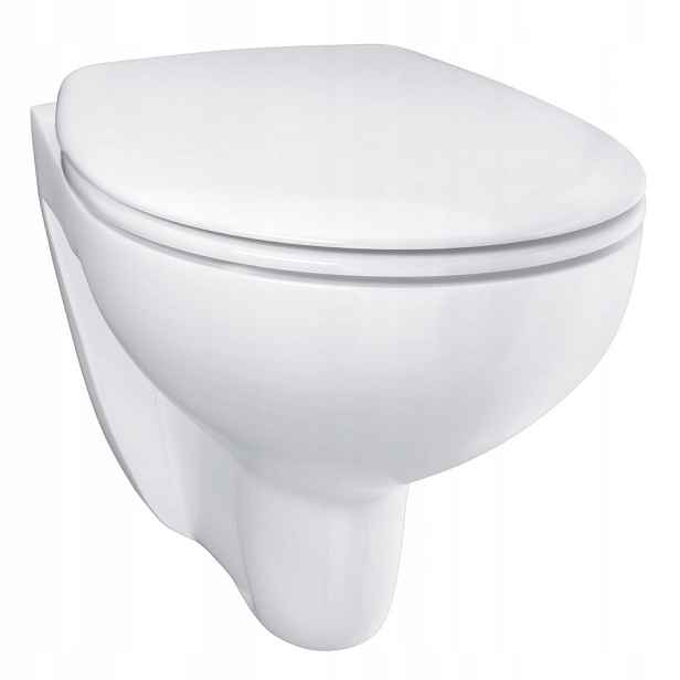 Wc sedátko Grohe Bau je ideální náhradou za tvrdé, volně padající a odnímatelné