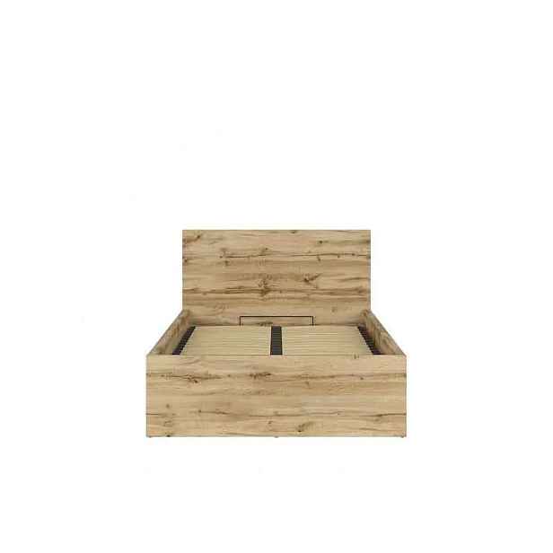BRW Postel TETRIX s roštem LOZ/140/B, dub wotan